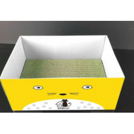 瓦通紙貓抓板系列-紙盒型 